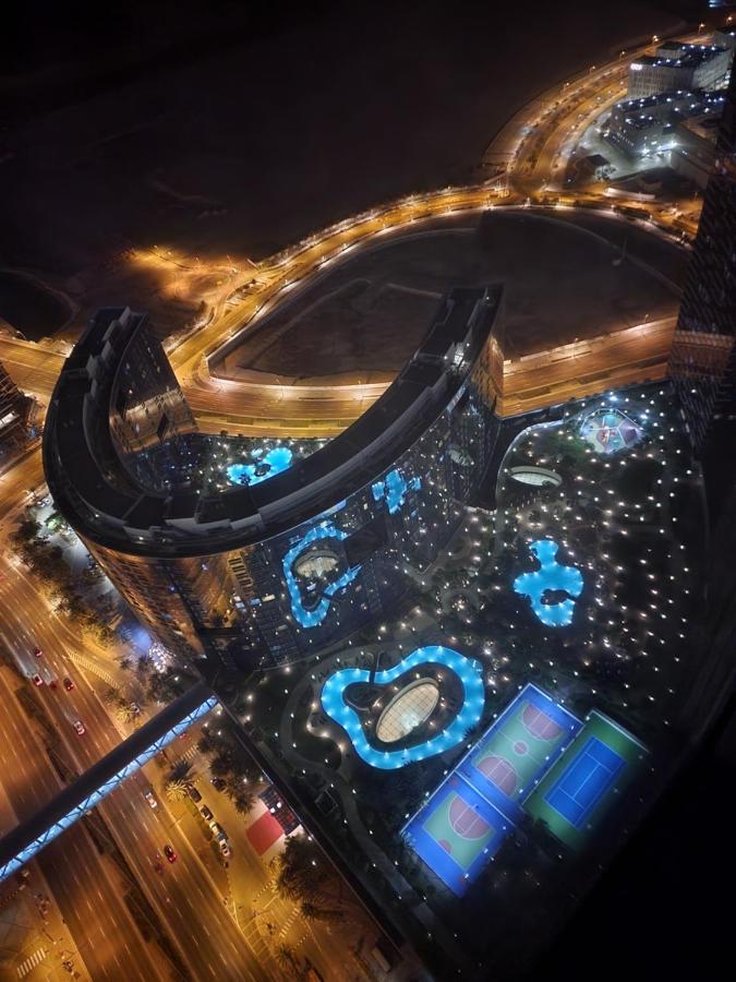 Cozy 1Br In Iconic Tower Apartamento Abu Dhabi Exterior foto