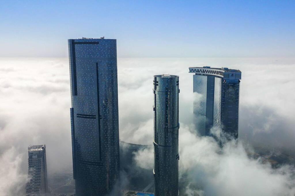 Cozy 1Br In Iconic Tower Apartamento Abu Dhabi Exterior foto