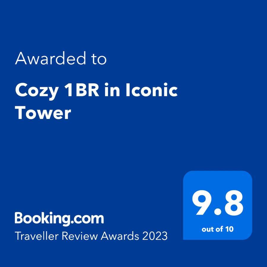 Cozy 1Br In Iconic Tower Apartamento Abu Dhabi Exterior foto