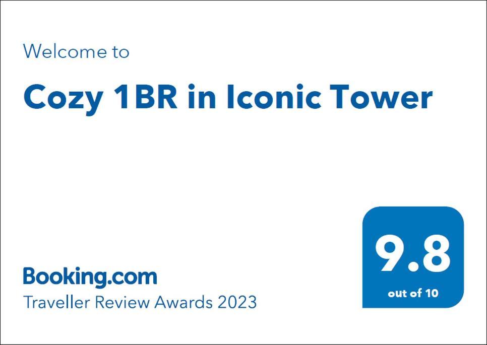 Cozy 1Br In Iconic Tower Apartamento Abu Dhabi Exterior foto